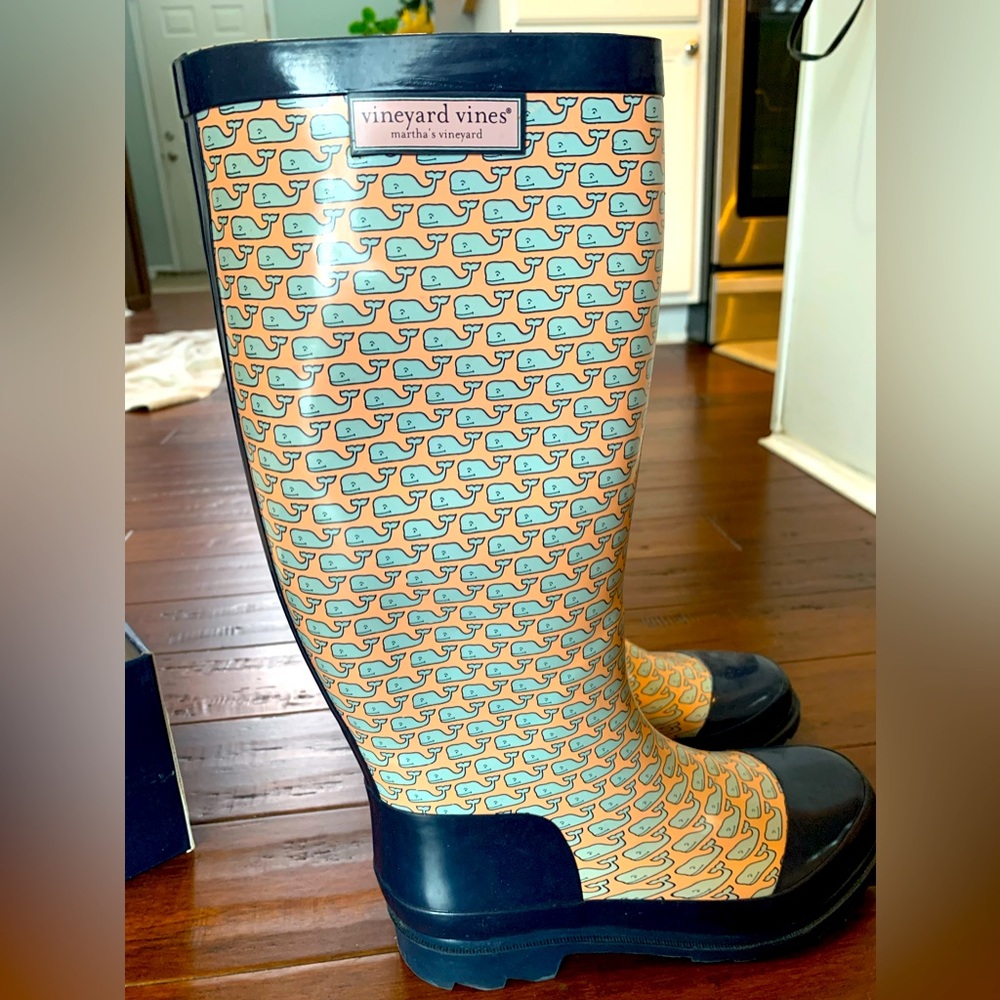Vineyard Vines Knee High Rain Boots